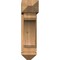 Ekena Millwork Legacy Arts and Crafts Smooth Bracket w/ Offset Brace, Western Red Cedar, 7 1/2"W x 24"D x 28"H BKT0806X24X28LEC03SWR - alternate 3